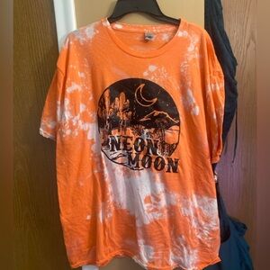 Bleached Neon Moon Tee